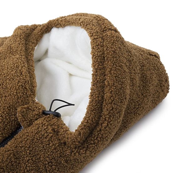 Dziecięca kurtka polarowa Alpaca - kość słoniowa