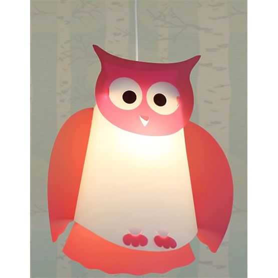Dziecięca lampa sowa - różne kolory