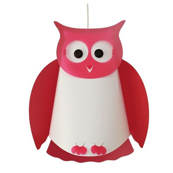 Dziecięca lampa sowa - różne kolory