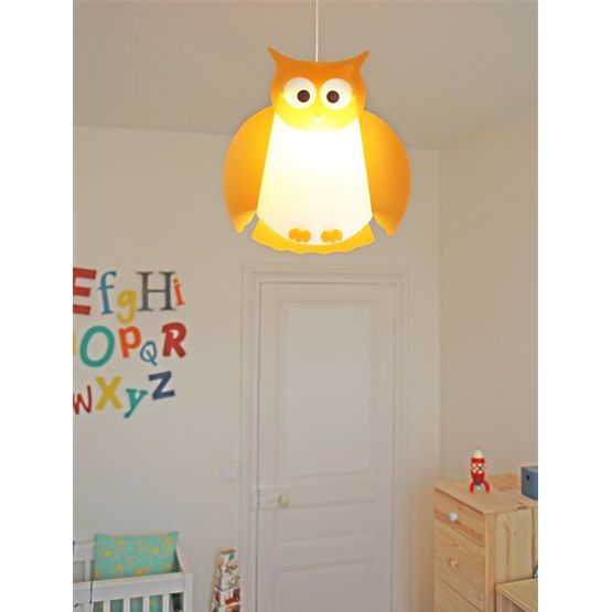 Dziecięca lampa sowa - różne kolory