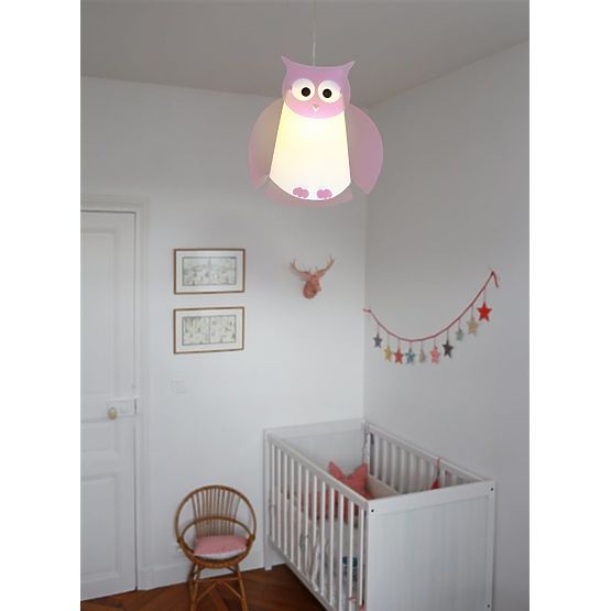 Dziecięca lampa sowa - różne kolory