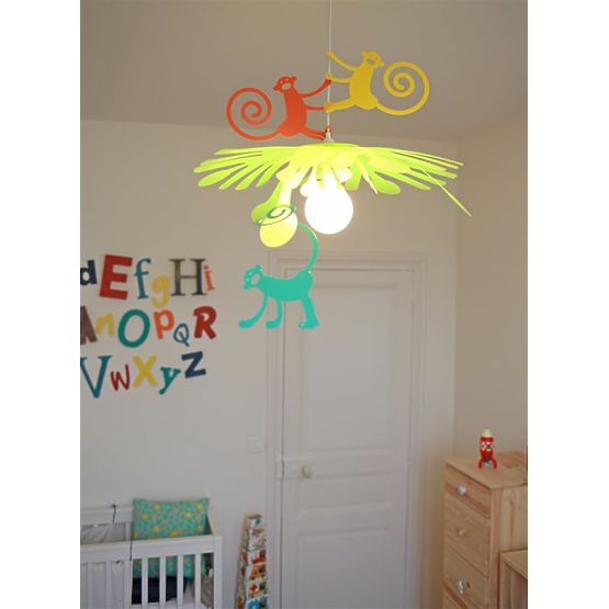 Dziecięca lampka małpy