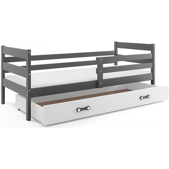 Dziecięca łóżko Erik - szaro-biały