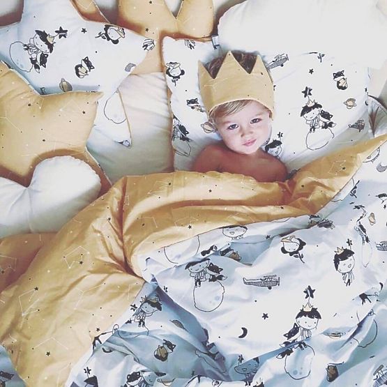 Dziecięca poduszka gwiazda Mały książę