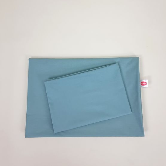 Dziecięca pościel bawełniana 120x90 cm – zielona