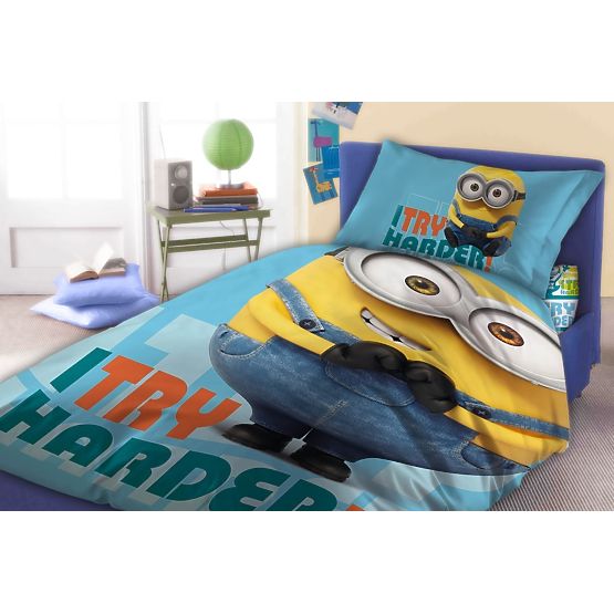 Dziecięca pościel Minionki 02