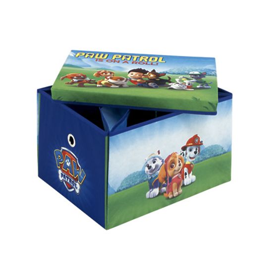 Dziecięca składana z materiału skrzynia Tlapková patrol