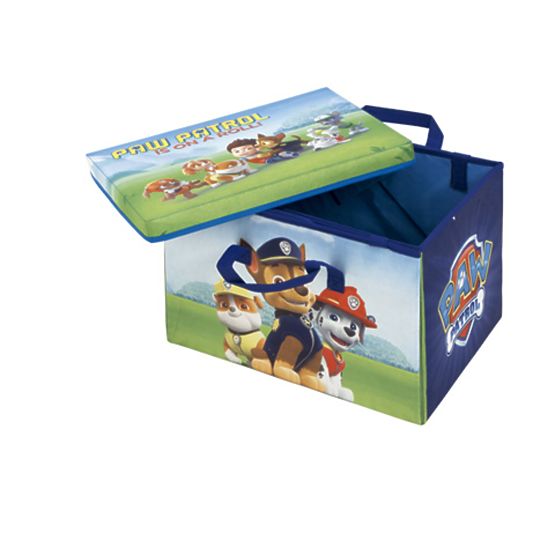 Dziecięca składana z materiału skrzynia Tlapková patrol