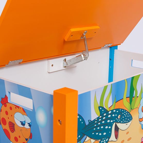 Dziecięca skrzynia do zabawki Sea