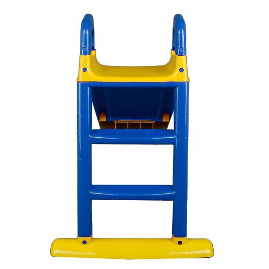 Zjeżdżalnia dziecięca Happy 140 cm - niebiesko-żółta