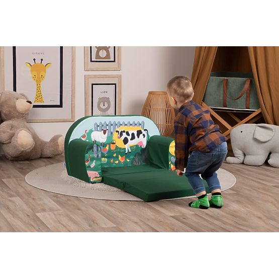 Dziecięca sofa - Zwierzęta z farmy