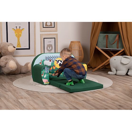 Dziecięca sofa - Zwierzęta z farmy