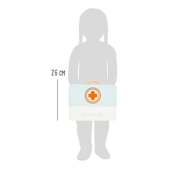 Dziecięca walizka lekarska Small Foot dla małych dentystów 2 w 1