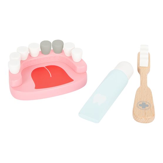 Dziecięca walizka lekarska Small Foot dla małych dentystów 2 w 1