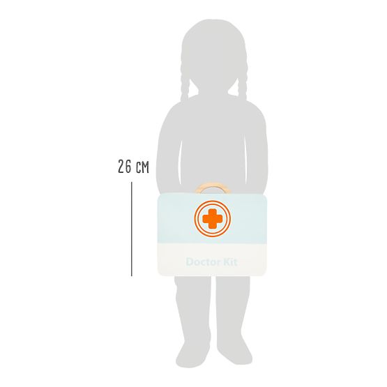Dziecięca walizka lekarska Small Foot dla małych dentystów 2 w 1