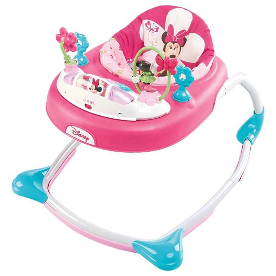Dziecięce chodzik Zwiedzanie MINNIE MOUSE kokardkami & BUTTERFLIES WALKER
