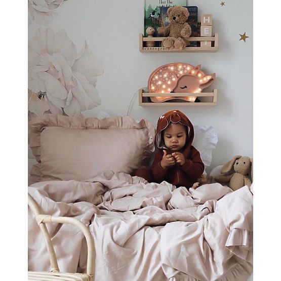 Dziecięce drewniane lampa Srnka