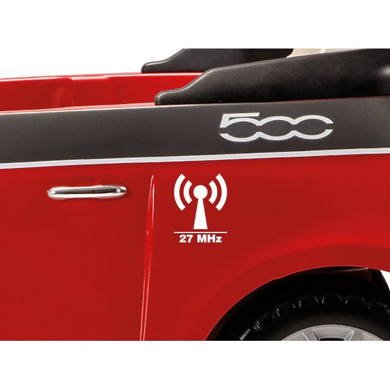 Dziecięce elektryczny runabout kołek Perego - Fiat 500