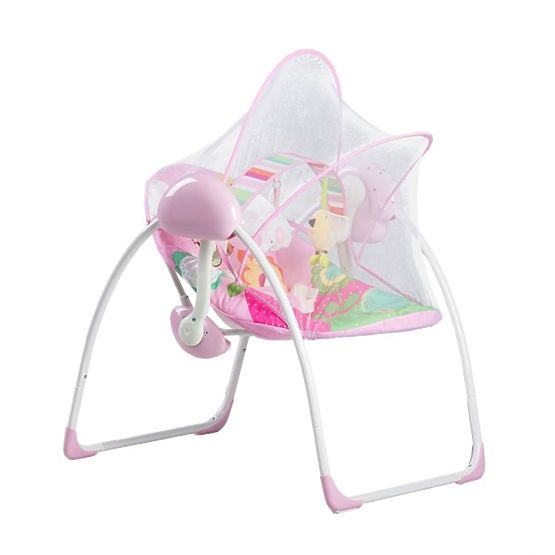 Dziecięce houpátko rużowy