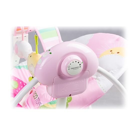 Dziecięce houpátko rużowy