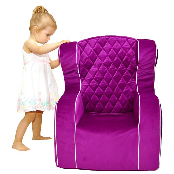 Dziecięce krzesełko Premium fioletowy
