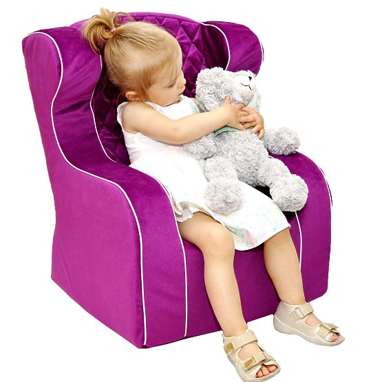 Dziecięce krzesełko Premium fioletowy