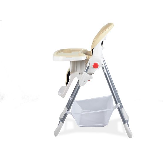 Dziecięce krzesło do jedzenia LIONELO Linn Plus - beżowa