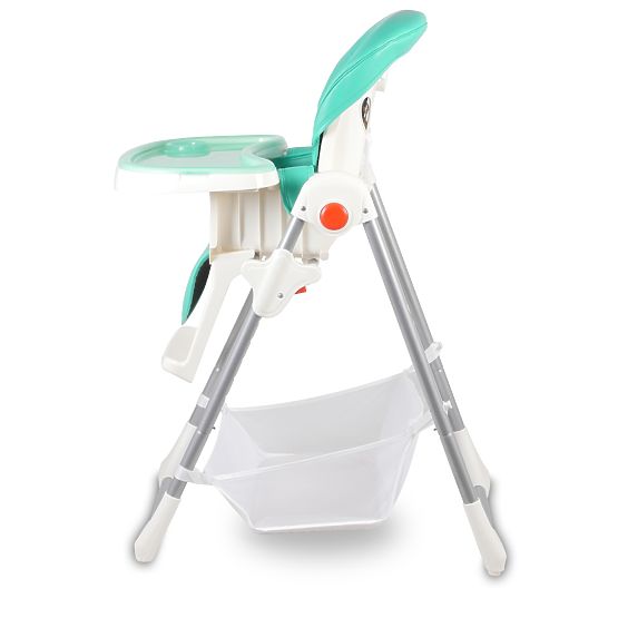 Dziecięce krzesło do jedzenia LIONELO Linn Plus - kolor mięta