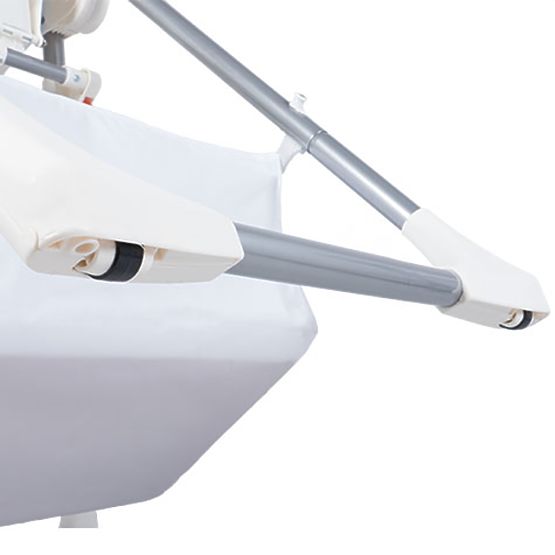 Dziecięce krzesło do jedzenia LIONELO Linn Plus - kolor szary