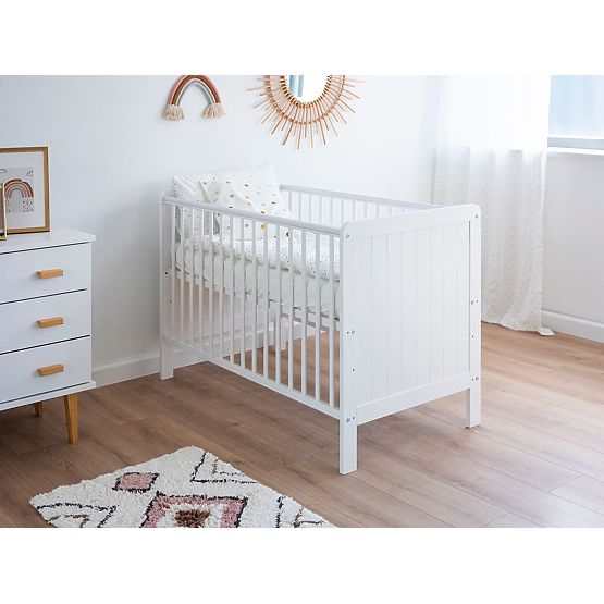 Łóżeczko dziecięce Baby Magic 120x60 cm - białe