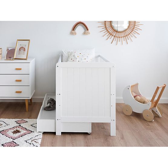 Łóżeczko dziecięce Baby Magic 120x60 cm - białe