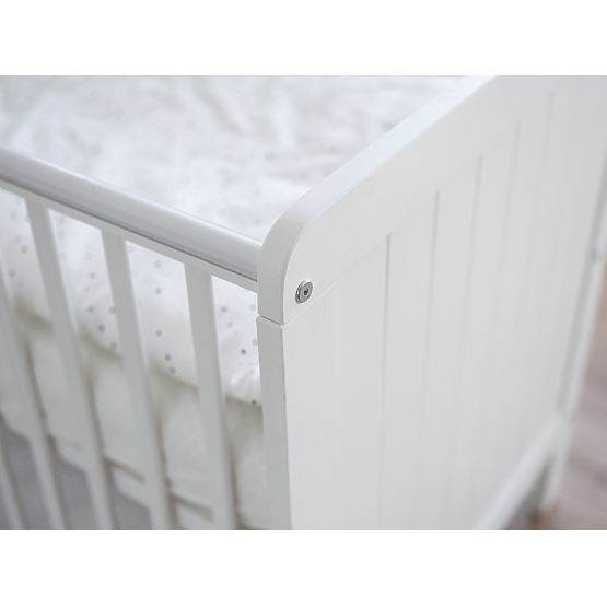 Łóżeczko dziecięce Baby Magic 120x60 cm - białe