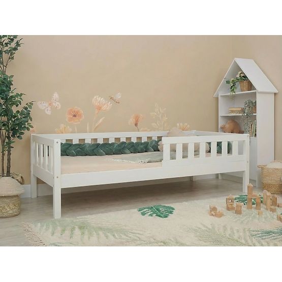 Dziecięce łóżko Montessori Ourbaby Meadow plus - białe