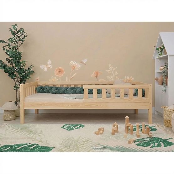Dziecięce łóżko Montessori Ourbaby Meadow plus - naturalne