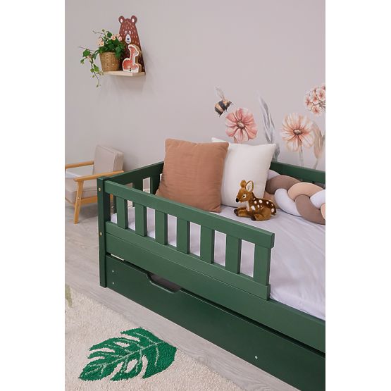 Łóżko dziecięce Ourbaby Meadow plus - zielone