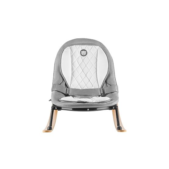 Dziecięce materac LIONELO - szaro-czarny