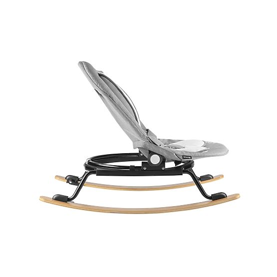 Dziecięce materac LIONELO - szaro-czarny