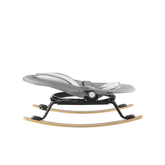 Dziecięce materac LIONELO - szaro-czarny