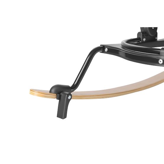 Dziecięce materac LIONELO - szaro-czarny