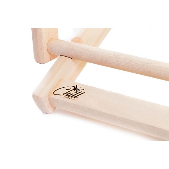 Krzesełko plażowe dla dzieci Krab - niebiesko-białe