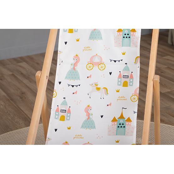 Krzesełko plażowe dla dzieci Księżniczka i zamek