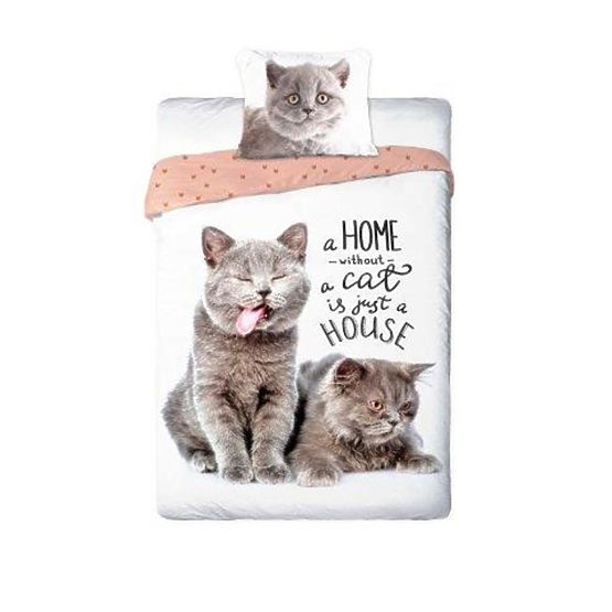 Dziecięce pościel Cat Home