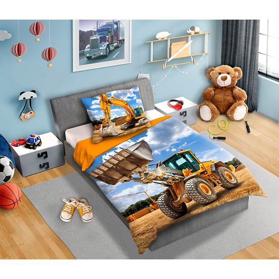 Dziecięce pościel Koparki