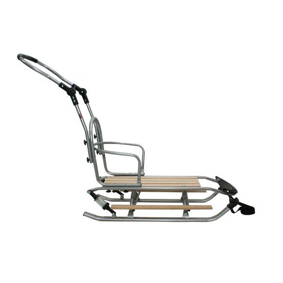 Dziecięce sanki ze śpiworkiem i amortyzatorem