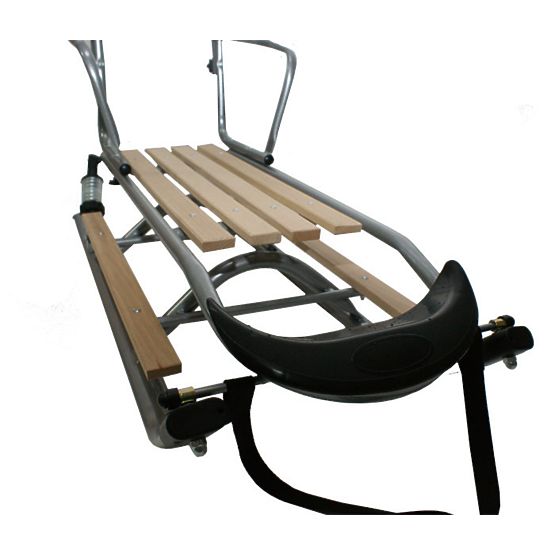 Dziecięce sanki ze śpiworkiem i amortyzatorem