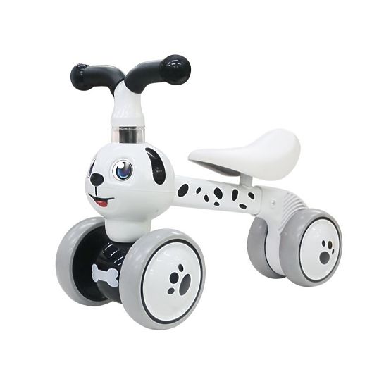 Dziecięcy leżaczek Dog - czarno-biały