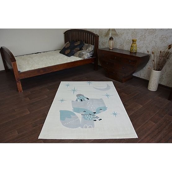 Dziecięcy dywan Fox kremowy
