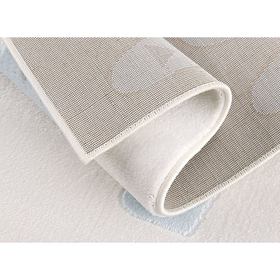 Dziecięcy dywan Kaktus - kremowo-niebieski