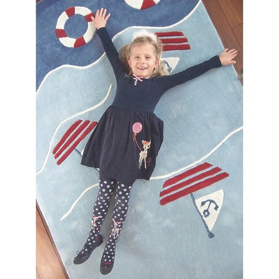 Dziecięcy dywan na morze