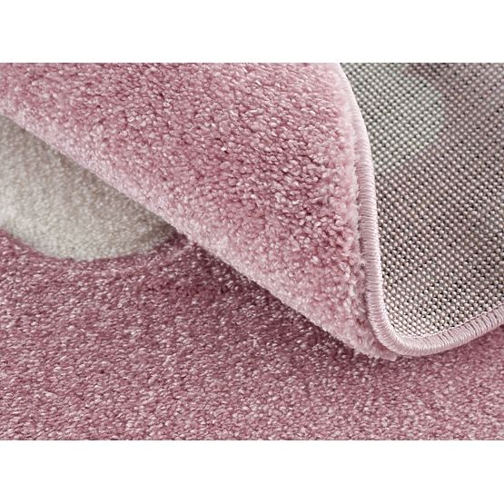 Dziecięcy dywan Sky Cloud - różowy